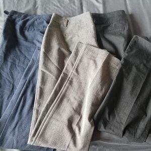 Closet closing 9/30-Dress Pants Lot of 3 size 8